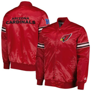 Arizona Cardinals NFL Starter Cardinal The Pick And Roll Jacket