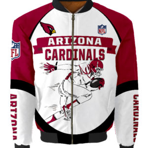 Arizona Cardinals Padded Air Force One Flight Jacket