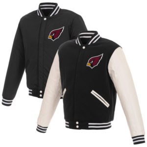 NFL Arizona Cardinals Pro Line By Fanatics Branded Reversible Fleece Jacket