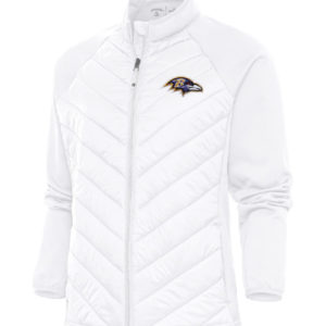 NFL Baltimore Ravens Antigua White Altitude Jacket