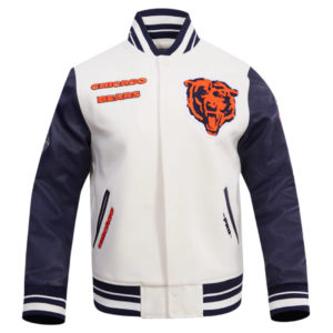 Chicago Bears Retro Classic Varsity Wool Jacket