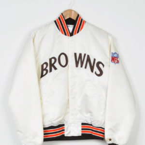 Cleveland Browns NFL Vintage Starter Satin Jacket