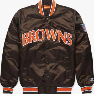 Cleveland Browns Starter Brown Satin Jacket