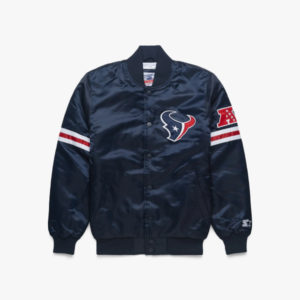 Homage X Starter Houston Texans Satin Jacket