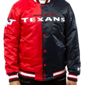 Houston Texans NFL Starter Satin Varsity Jacket