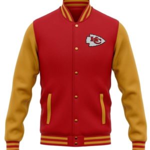 Kansas City Chiefs Letterman Wool Varsity Jacket