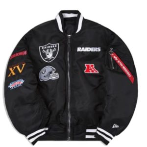 Las Vegas Raiders Alpha Industries MA-1 Bomber Jacket