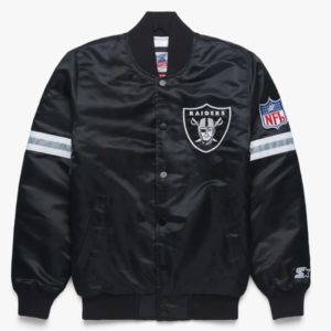 Las Vegas Raiders HOMAGE X Starter Satin Jacket