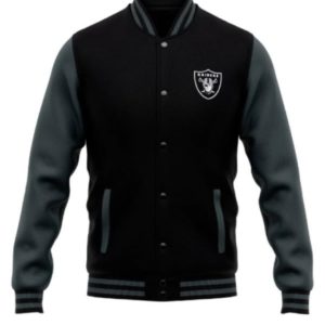 Las Vegas Raiders Letterman Wool Varsity Jacket