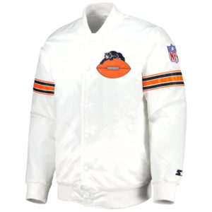 NFL Chicago Bears Starter White The Power Forward Jacket