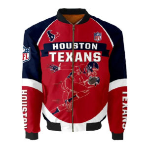 NFL Houston Texans Racing Wool Jacket