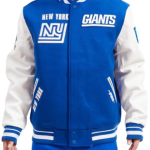 New York Giants Retro Classic Wool Varsity Jacket