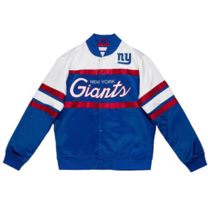 New York Giants Special Script Satin Jacket