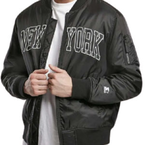 New York Jets Black Bomber Jacket