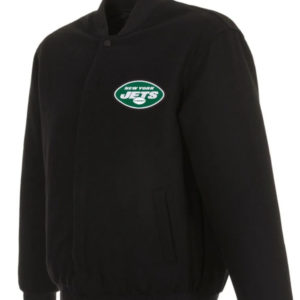 New York Jets Black Wool Jacket