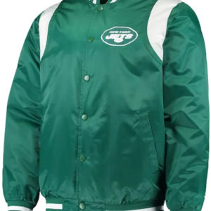 New York Jets Prime Green Satin Jacket