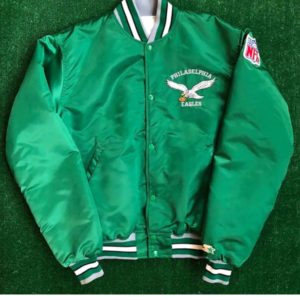 Philadelphia Eagles Bradley Cooper Green Satin Jacket