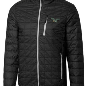 Philadelphia Eagles Rainier Puffer Black Jacket