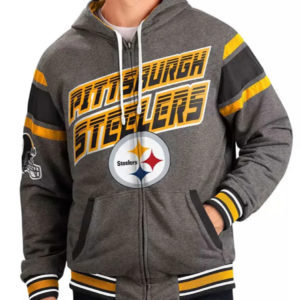 Pittsburgh Steelers Gray Extreme Hoodie