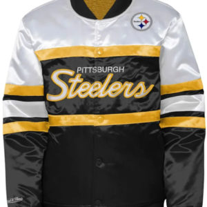 Pittsburgh Steelers Special Script Satin Jacket