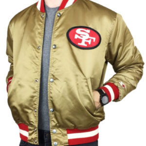 San Francisco 49ers Golden Satin Jacket