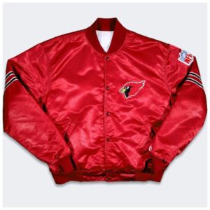 80s Arizona Cardinals Bomber Satin Jacket