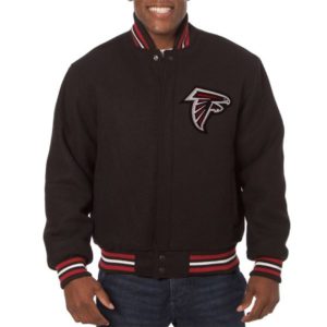 Atlanta Falcons Embroidered Varsity Wool Jacket