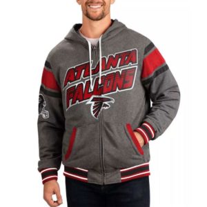 Atlanta Falcons Extreme Gray Hoodie