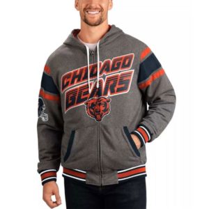 Chicago Bears Extreme Gray Hoodie