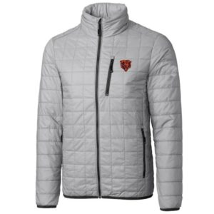 Chicago Bears Rainier Gray Puffer Jacket