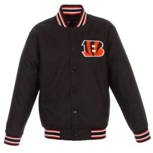 Cincinnati Bengals Varsity Wool Jacket