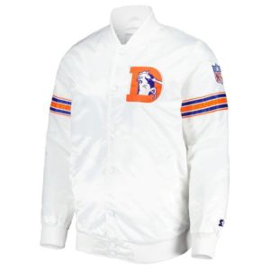 Denver Broncos The Power Forward Satin Jacket