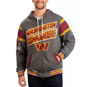 Extreme Washington Commanders Gray Hoodie