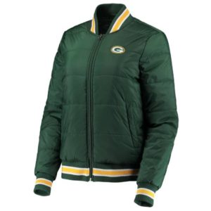 Green Bay Packers Field Goal Green Bomber Jacket