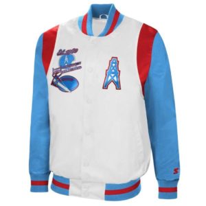 Houston Oilers The All-American Satin Jacket