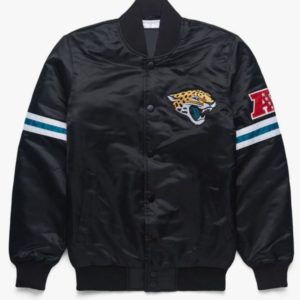 Jacksonville Jaguars Black Bomber Jacket