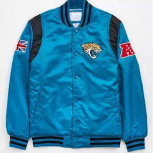 Jacksonville Jaguars Satin Bomber Jacket