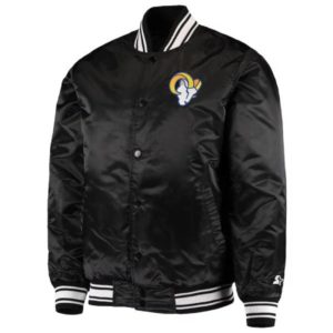 LA Rams Locker Room Black Jacket