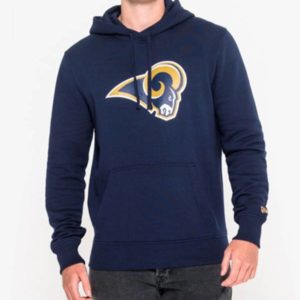 Los Angeles Rams Blue Pullover Fleece Hoodie