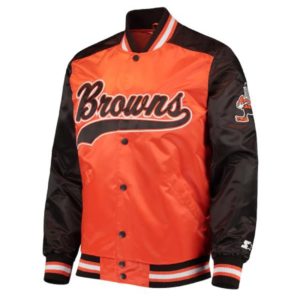 NFL Cleveland Browns The Tradition Ii Satin Jacket