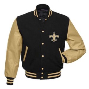 New Orleans Saints Black & Gold Jacket