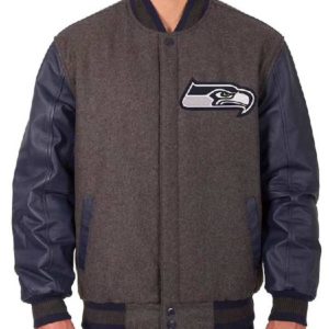 Seattle Seahawks Charcoal and Navy Jacket