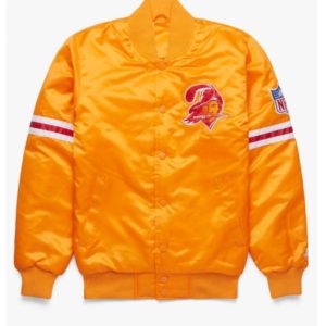 Tampa Bay Buccaneers Orange Satin Jacket