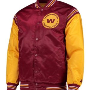 Washington Commanders Enforcer Burgundy_Gold Jacket