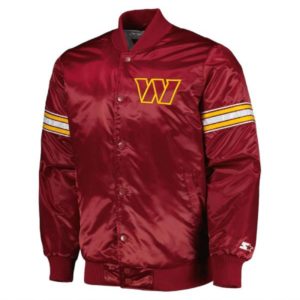 Washington Commanders The Pick and Roll Satin Jacket