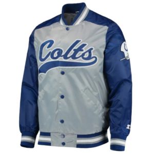 Indianapolis Colts The Tradition II Team Satin Jacket