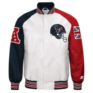 London Houston Texans Limited Edition Satin Jacket